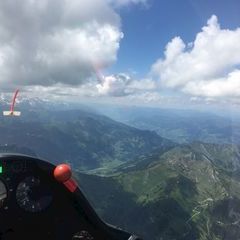 Verortung via Georeferenzierung der Kamera: Aufgenommen in der Nähe von Gemeinde Dorfgastein, 5632, Österreich in 2900 Meter